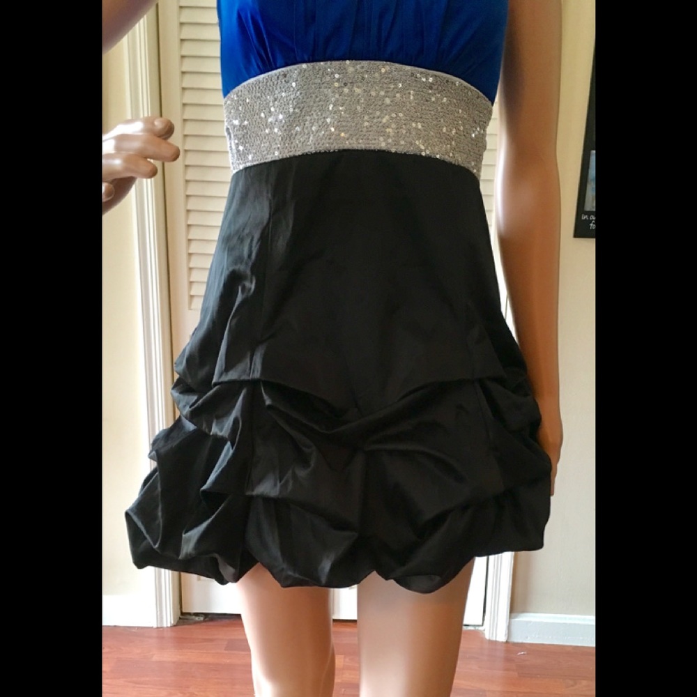 Ruby Roxgorgeous Satin Dress!Euc! - image 3